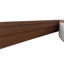 Rodapé Eva Autocolante Flexível Boraceia 7cmx1cm 20 Metros