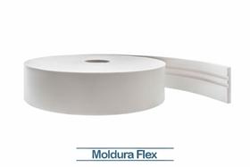 Rodapé Eva Flexível Autoadesivo 10cm x 1cm Napoli 6 Metros