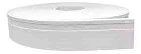Rodape Eva Flexível Autocolante 5Cm Rolo 10M Branco - Rp16