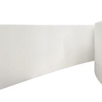 Rodapé Eva Flexível Autocolante Liso 15cmx1,5cm 10 Metros