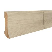 Rodape Fixo New Way Carvalho Eterno-gris Almada-carvalho Orly 60x18mm - Barra 2,10m - Durafloor