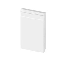 Rodapé Frisado Arquitech 15cm Branco 51015 150X15X2400 Rodapé Frisado Arquitech 15cm Branco 51015 150X15X2400