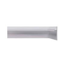 Rodapé invertido alumínio EspaçoFloor branco 3m Rodapé invertido alumínio EspaçoFloor branco 3m