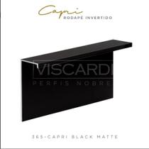 Rodapé Invertido Black Matte Barra 3m Viscardi 5 x 2 x 0,5 Rodapé Invertido Black Matte Barra 3m Viscardi 5 x 2 x 0,5