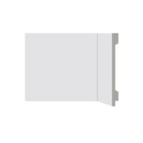 Rodapé Lev 151 2,40 X 15 Cm Branco - Santa Luzia Rodapé Lev 151 2,40 X 15 Cm Branco - Santa Luzia