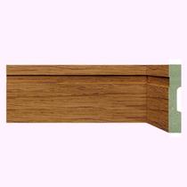 Rodapé MDF Frisado 10CMX2,40m 1002 Moldufama Kit 24m Rodapé MDF Frisado 10CMX2,40m 1002 Moldufama Kit 24m