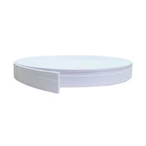 Rodapé Moldura 7cm Flexivel Canelado E.v.a Autocolante Rolo De 1 Metro