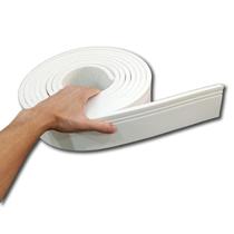 Rodapé Moldura Autocolante - Eva Flexível 8cm 5 Metros