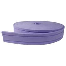 Rodapé Moldura Autocolante Flexível 5Cm Boiserie 5 Mts Lilás