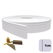 Rodapé Moldura Autocolante Flexível 7cm - 10 Metros Rodapé Moldura Autocolante Flexível 7cm - 10 Metros