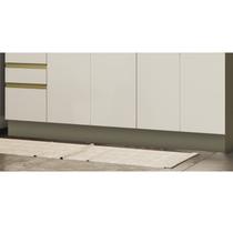 Rodapé para Balcão 100%MDF com Acessórios 191,5cm Aurora Bege/Duna Rodapé para Balcão 100%MDF com Acessórios 191,5cm Aurora Bege/Duna