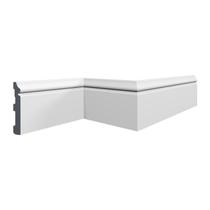 Rodapé Perfil de Poliestireno CF12 Branco Homestar 6 m - Branco Rodapé Perfil de Poliestireno CF12 Branco Homestar 6 m - Branco