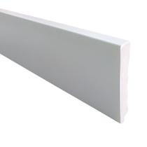Rodapé Poliestireno 10cm Liso Branco 2,4 Metros Rodapé Poliestireno 10cm Liso Branco 2,4 Metros