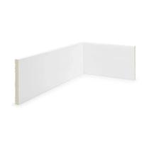 Rodapé Poliestireno 10cm x 10mm x 2,40m Slim Liso Nfr Rodapés Branco Ruffino Branco Rodapé Poliestireno 10cm x 10mm x 2,40m Slim Liso Nfr Rodapés Branco Ruffino Branco