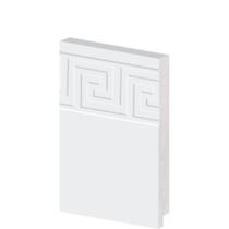 Rodapé Poliestireno 15cm Branco 53015 Arquitech Versalhes Rodapé Poliestireno 15cm Branco 53015 Arquitech Versalhes