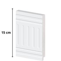 Rodapé Poliestireno 15cm Branco 53315 Arquitech Versalhes Rodapé Poliestireno 15cm Branco 53315 Arquitech Versalhes