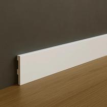 Rodapé Poliestireno 20cm Liso Branco 2m PEX