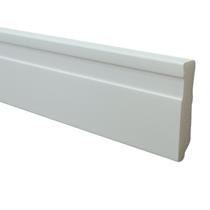 Rodapé Poliestireno 7cm Frisado 51007 Arquitech 2,4 Metros
