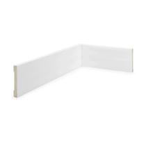 Rodapé Poliestireno 7cm x 10mm x 2,40m Slim Liso Nfr Rodapés Branco Ruffino Branco Rodapé Poliestireno 7cm x 10mm x 2,40m Slim Liso Nfr Rodapés Branco Ruffino Branco
