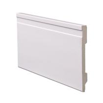 Rodapé Poliestireno Branco Frisado 240X15X1.5cm - Finottato Rodapé Poliestireno Branco Frisado 240X15X1.5cm - Finottato