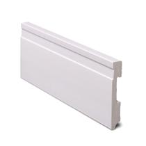 Rodapé Poliestireno Branco Frisado 240X7X1.5cm - Finottato Rodapé Poliestireno Branco Frisado 240X7X1.5cm - Finottato