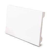 Rodapé Poliestireno Branco Liso 240X15X1.5cm - Finottato Rodapé Poliestireno Branco Liso 240X15X1.5cm - Finottato