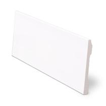 Rodapé Poliestireno Branco Liso 240X7X1cm - Finottato Rodapé Poliestireno Branco Liso 240X7X1cm - Finottato
