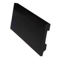 Rodapé Poliestireno Preto Liso 240X10X1.5cm - Finottato Rodapé Poliestireno Preto Liso 240X10X1.5cm - Finottato