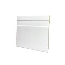 Rodape Poliestireno Slim Frisado 7CM Branco 8904 2M
