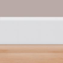 Rodapé PVC Edge Branco Boleado 10cmX13mmX2.00 M