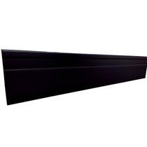 Rodapé PVC Liso 6 m - Preto Rodapé PVC Liso 6 m - Preto