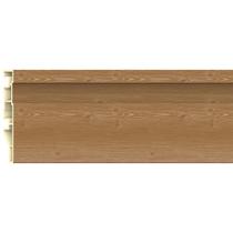 Rodapé PVC Modaza Frisado Marone, 7 x 285 cm