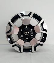 Rodas Aro 17 Toyota Hilux Brw 1400 6x139 Preta Diamantada