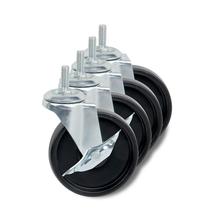 Rodas Caster Roller de 4 polegadas para estante Honey-Can-Do