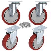 Rodas Caster Wheels YOOGAA 5 Heavy Duty Swivel, capacidade de 360 e 1500 libras Rodas Caster Wheels YOOGAA 5 Heavy Duty Swivel, capacidade de 360 e 1500 libras