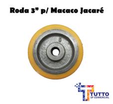 Rodas de 3 Polegadas para Macaco Jacaré de 2 Toneladas - RIBEIRO Rodas de 3 Polegadas para Macaco Jacaré de 2 Toneladas - RIBEIRO