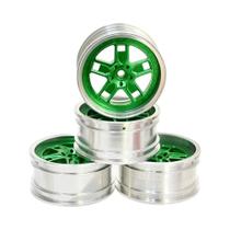 Rodas De Alumínio Para Drift RC Para Carros On-Road Tamiya HSP HPI Yokomo Traxxas 4tec MST