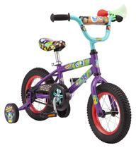 Rodas de Bike Infantil Pacific Funny Monsters 12 Polegadas - Roxa (3 a 5 anos)