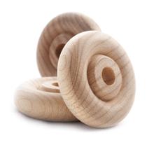 Rodas de brinquedo de madeira Pinehurst Crafts, 3,2 cm de diâmetro, pacote com 24 Rodas de brinquedo de madeira Pinehurst Crafts, 3,2 cm de diâmetro, pacote com 24