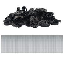 Rodas de brinquedo e eixo STEM EUDAX 300 PCS para carro RC de brinquedo DIY