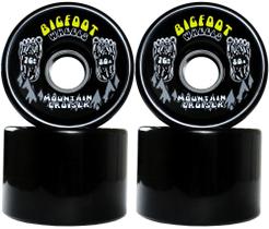 Rodas de longboard Bigfoot Mountain Cruiser 76mm 80A SHR Pretas