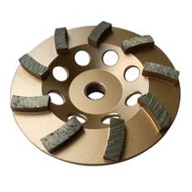 Rodas de moagem de diamante eDiamondTools de 4,5 polegadas para concreto