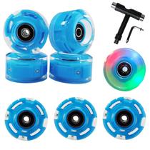 Rodas de patins FREEDARE 54 mm com rolamentos 83A (pacote com 8)