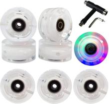 Rodas de patins FREEDARE 58 mm com rolamentos 83A (pacote com 8)
