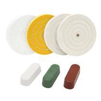 Rodas de polimento SCOTTCHEN de 6 polegadas para moedor de bancada