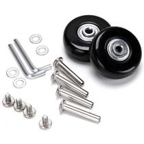 Rodas de reposição para malas de bagagem OwnMy 50 mm x 18 mm (conjunto de 2) Rodas de reposição para malas de bagagem OwnMy 50 mm x 18 mm (conjunto de 2)
