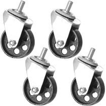Rodas de rodízio de ferro fundido Kilixin Jack Casters Rodas de rodízio de ferro fundido Kilixin Jack Casters