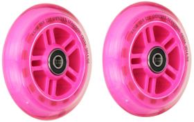 Rodas de scooter Razor PK Série A com rolamentos (conjunto de 2) rosa