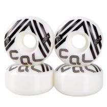 Rodas de skate Cal 7 Catch-22 52mm 100A (Retro) Preto/Branco