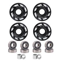 Rodas de skate NPET 52mm 95A com rolamentos e espaçadores ABEC-11